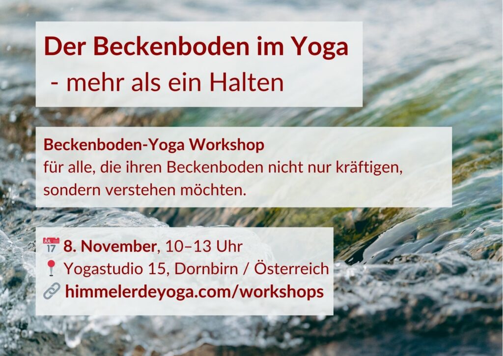 Beckenboden-Yoga Workshop